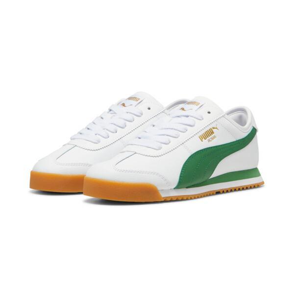 PUMA Roma 68 Revival Men's Sneakers in White/Archive Green/Gum Product Image