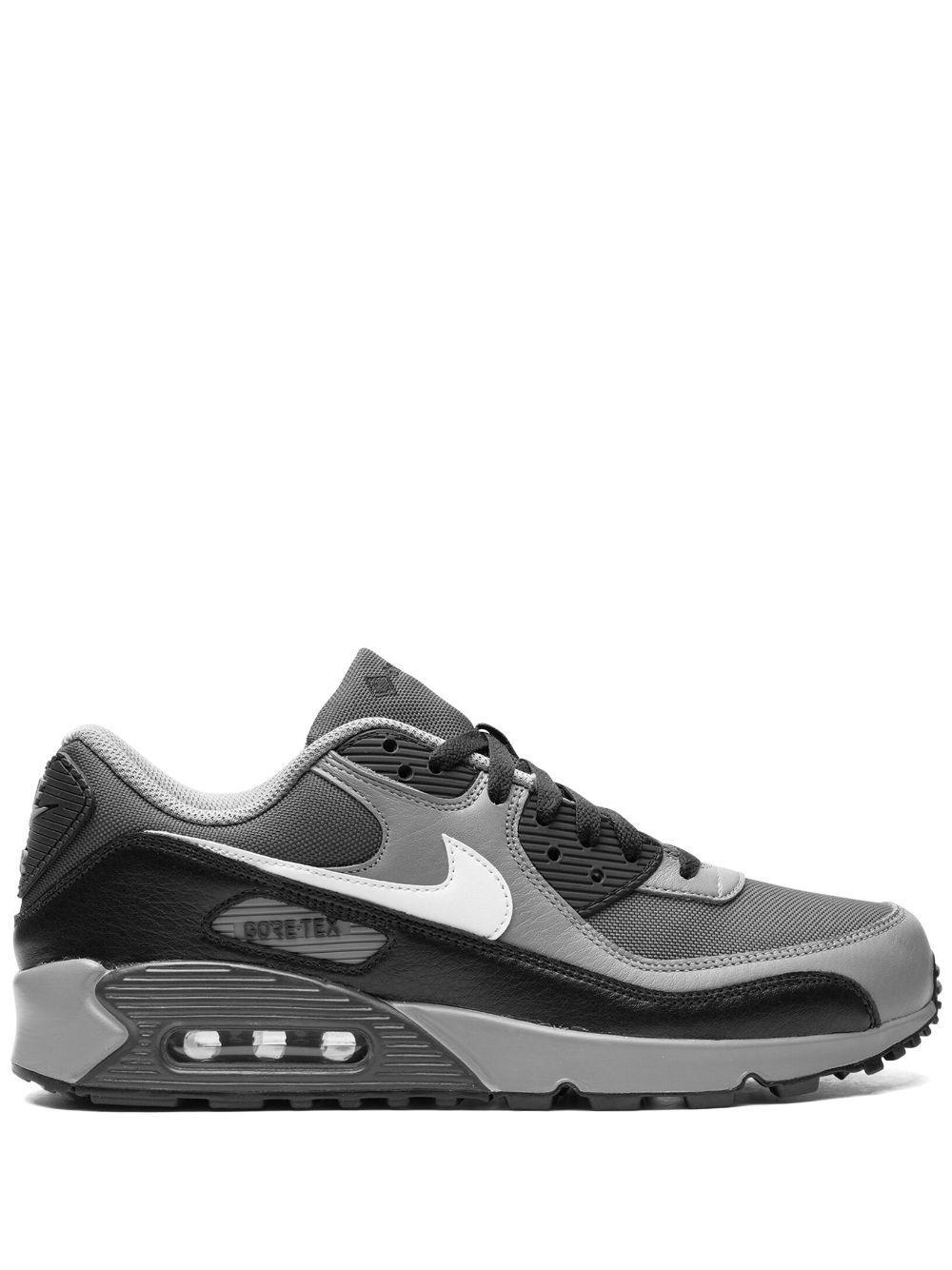 NIKE Air Max 90 Gore-tex Sneakers Dark Smoke Grey / Cool Grey / Black / Summit White In Dk Smoke Grey/summit White/cool Grey Product Image