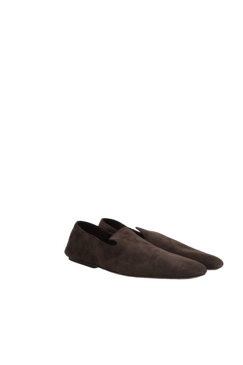 Flat Shoes In Dark Brown Product Image