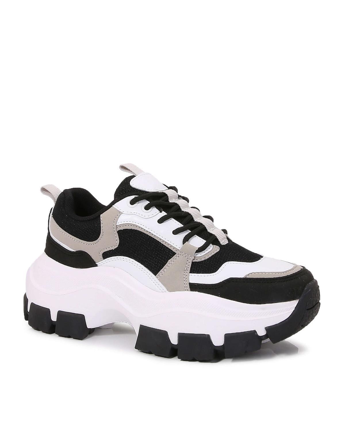 Berness Womens Damian03 Platform Sneaker Product Image