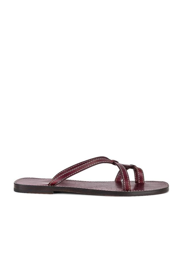 The Row Link Sandal in Brown Product Image