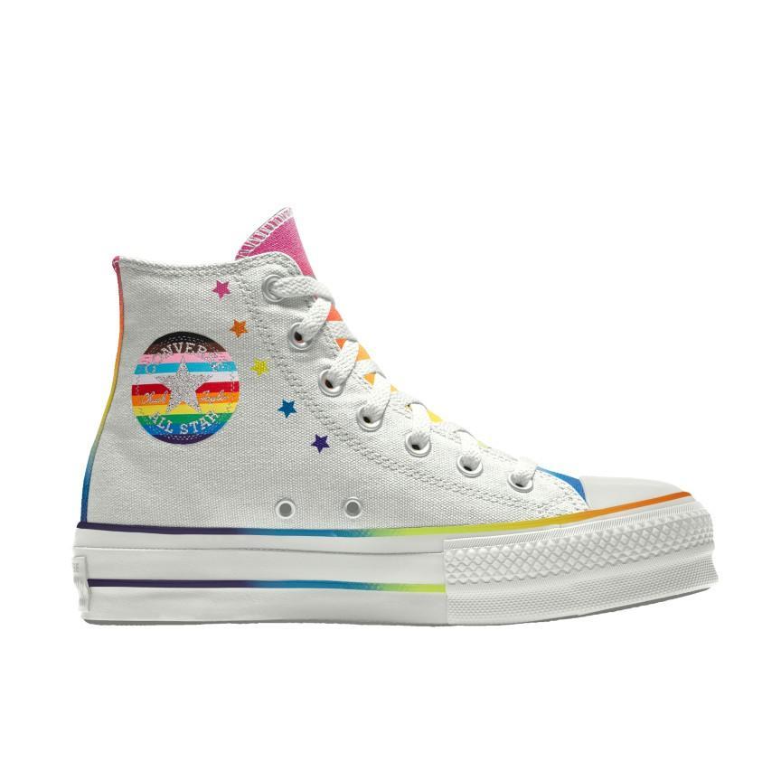 Custom Chuck Taylor All Star Lift Platform Pride By You Product Image