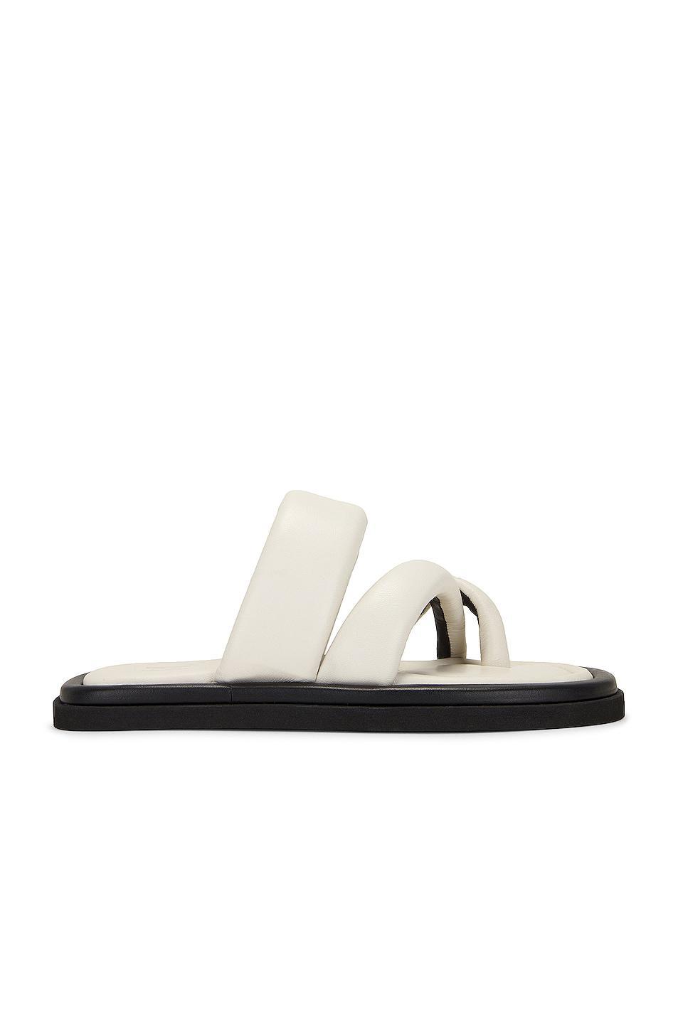 Helsa Puffy Slide in Tan Product Image