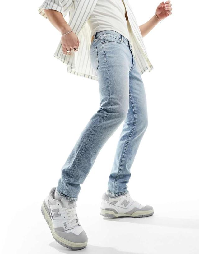 Selected Homme slim fit jeans in light wash  Product Image