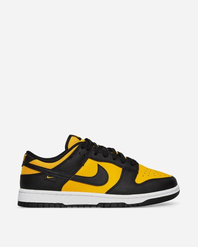 Dunk Low "black/university Gold" Sneakers In White Product Image