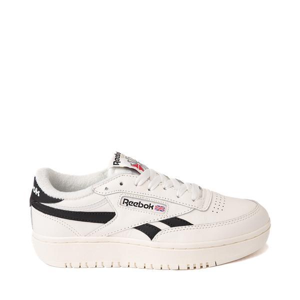 Womens Reebok Club C Double Revenge Athletic Shoe - Chalk / Black Product Image