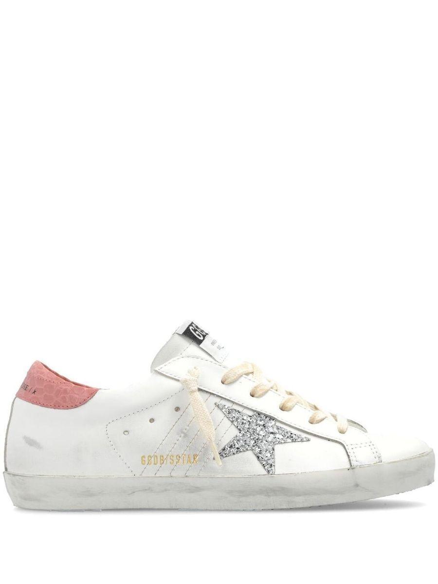 Super-star Leather Sneakers In White Product Image