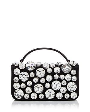 Womens Still Life Heart-Print Clutch Product Image