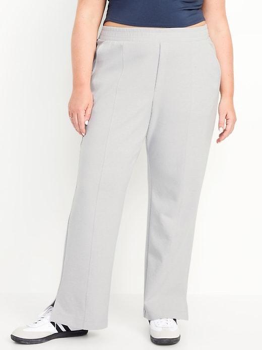 High-Waisted Dynamic Fleece Trouser Pants Product Image