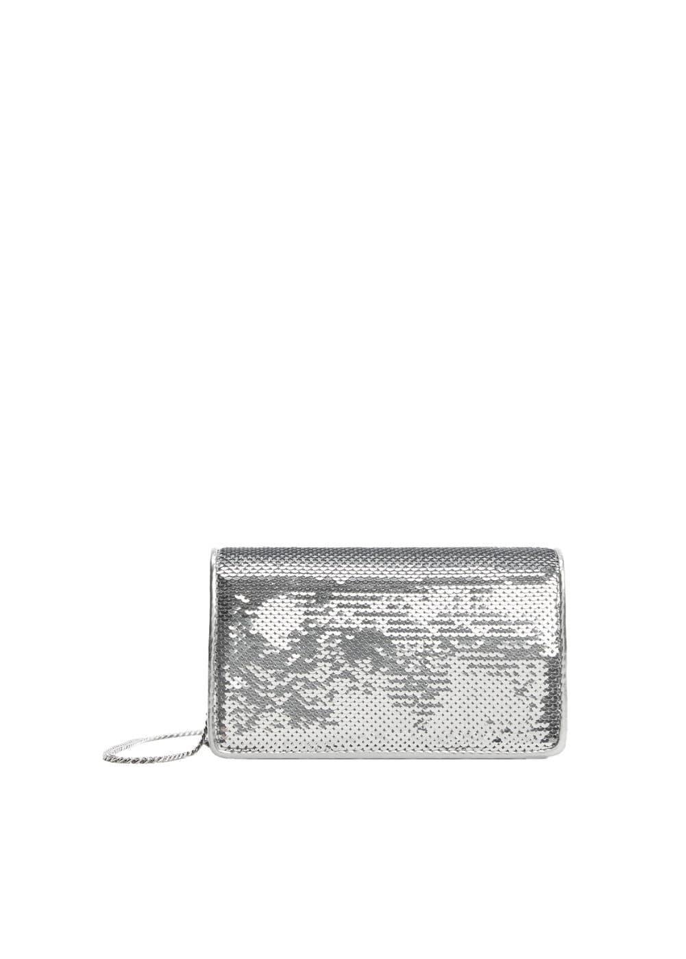 MANGO - Sequined cross-body bag - One size - Women Product Image