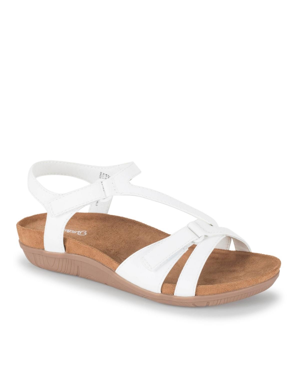 Baretraps Womens Jaxen Asymmetrical Flat Sandals Product Image