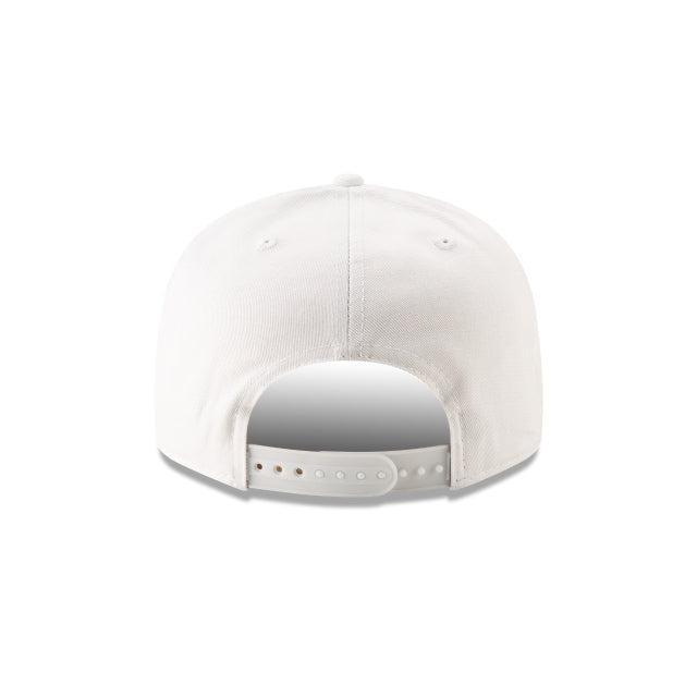 Las Vegas Raiders Basic White 9FIFTY Snapback Hat Male Product Image