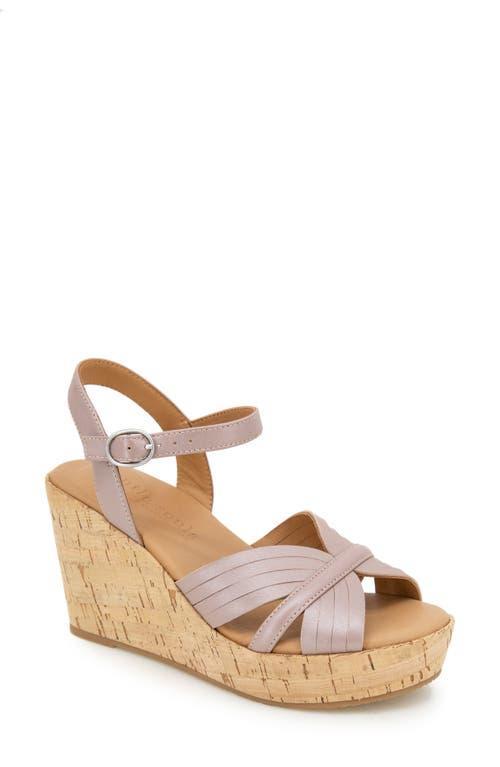 GENTLE SOULS BY KENNETH COLE Nomi Ankle Strap Platform Wedge Sandal Product Image