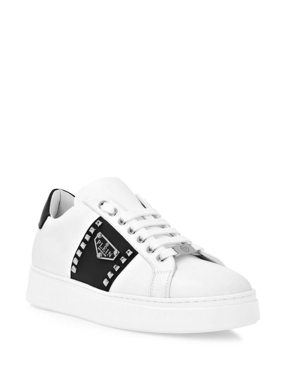 leather hexagon sneakers Product Image