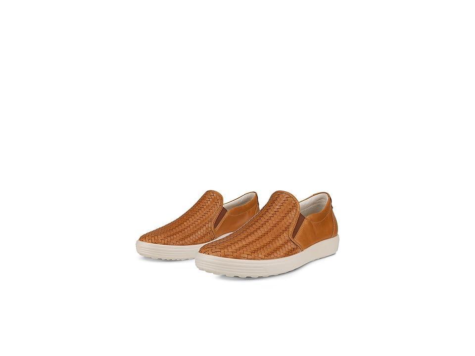 ECCO Soft 7 Woven Slip-On II (Lion) Women's Shoes Product Image