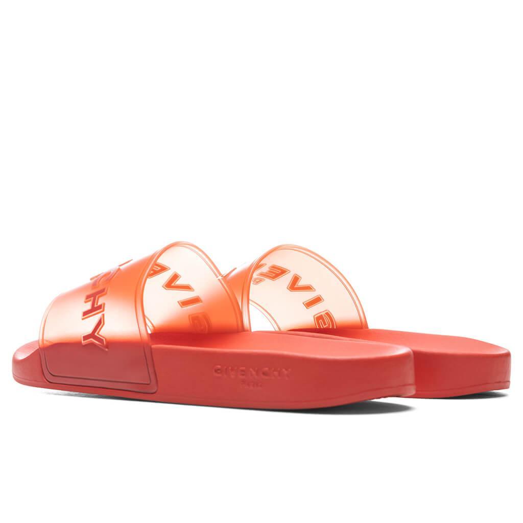 Slide Flat Sandals - Dark Orange Male Product Image