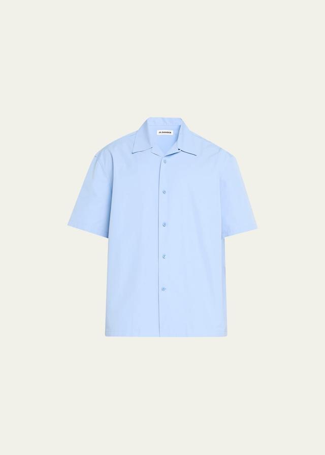 Mens Boxy Cotton Camp Shirt Product Image