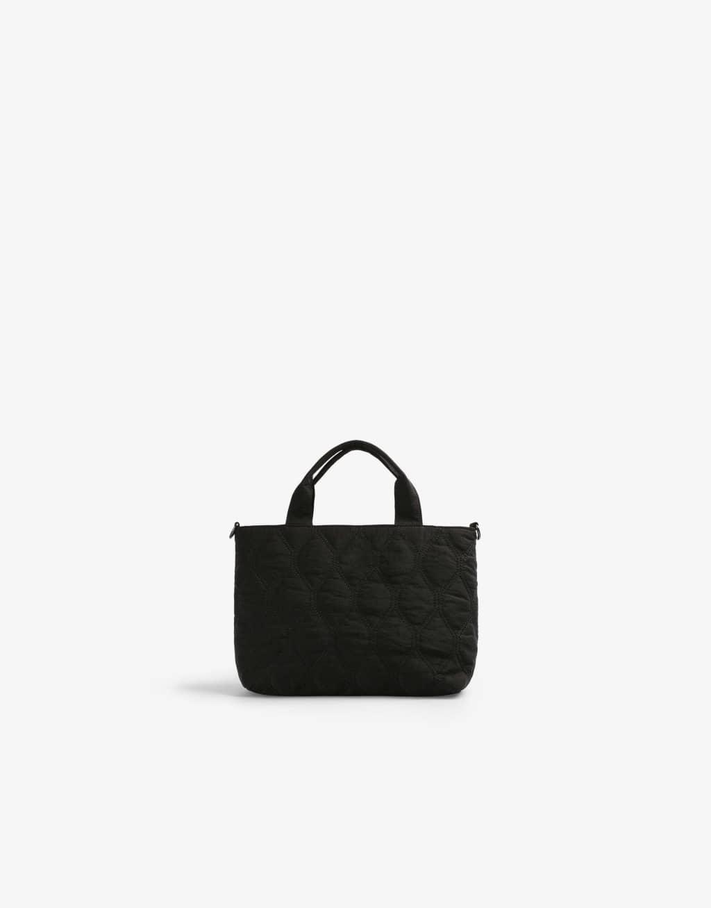 Scalpers NY quilted day bag in black   Product Image