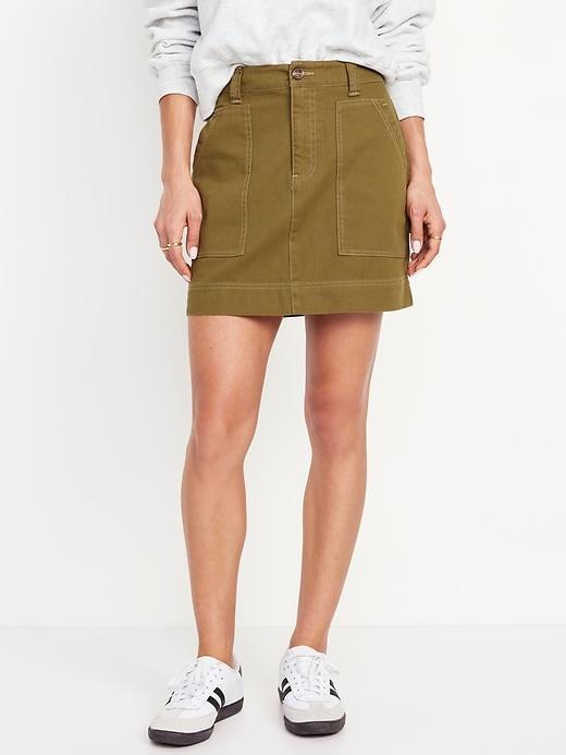 Utility Mini Skirt Product Image