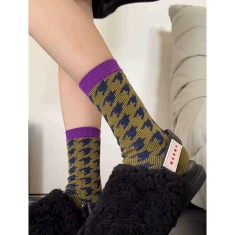 Patterned Short Socks Product Image