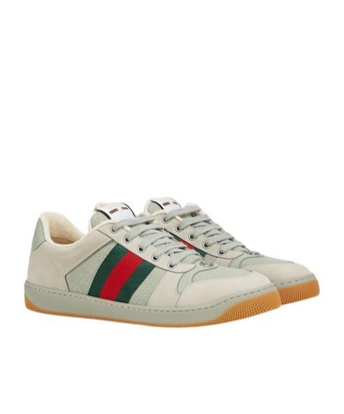 GUCCI Gg Screener Sneakers In Gray Product Image