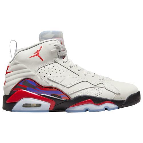 Jordan Mens Jordan MVP - Mens Shoes Neutral Gray/University Red/Black Product Image