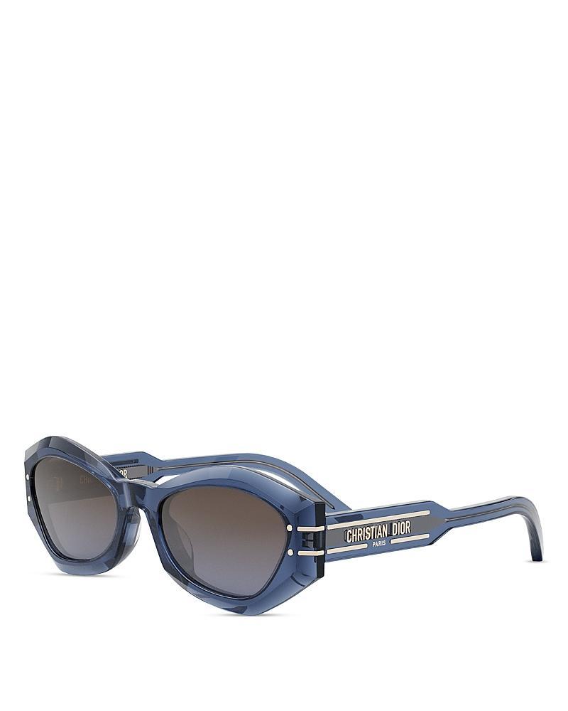 DiorSignature B1U 55mm Butterfly Sunglasses Product Image