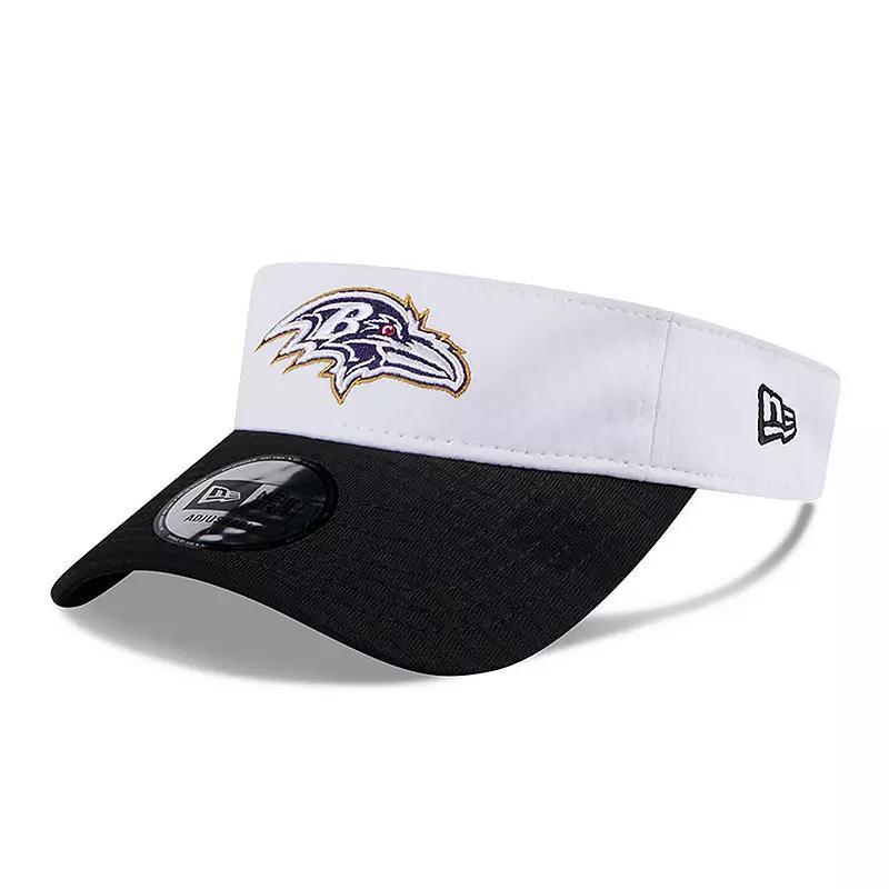 Mens New Era /Black Baltimore Ravens 2024 NFL Training Camp Adjustable Visor Product Image