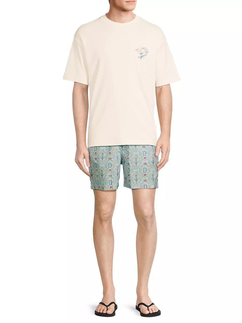 Le Plage Ornements Swim Shorts Product Image