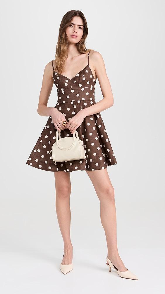 Zimmermann Acacia Fit and Flare Mini Dress | Shopbop Product Image