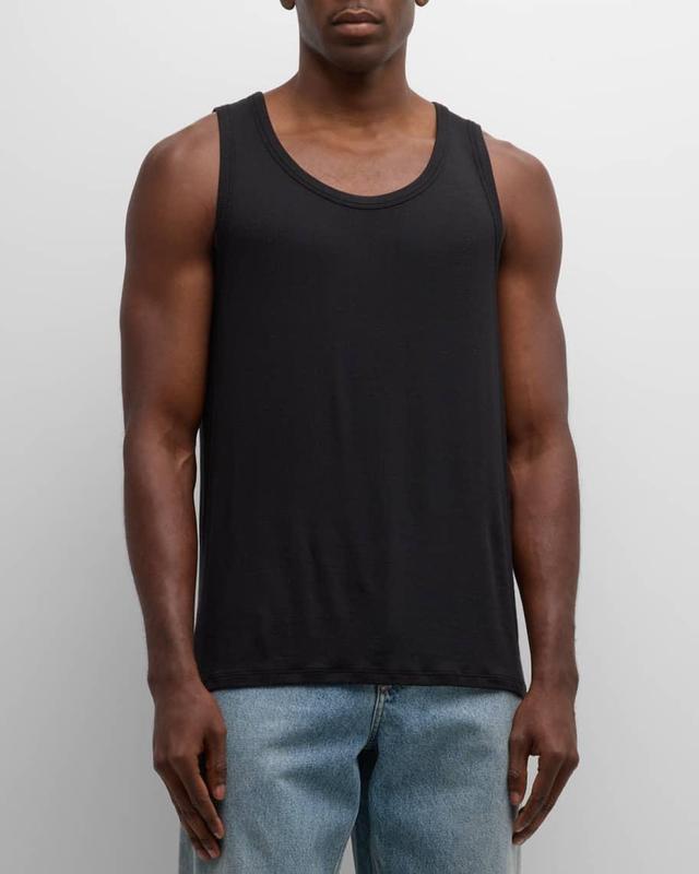 Mens Modal Rib Tank Top Product Image