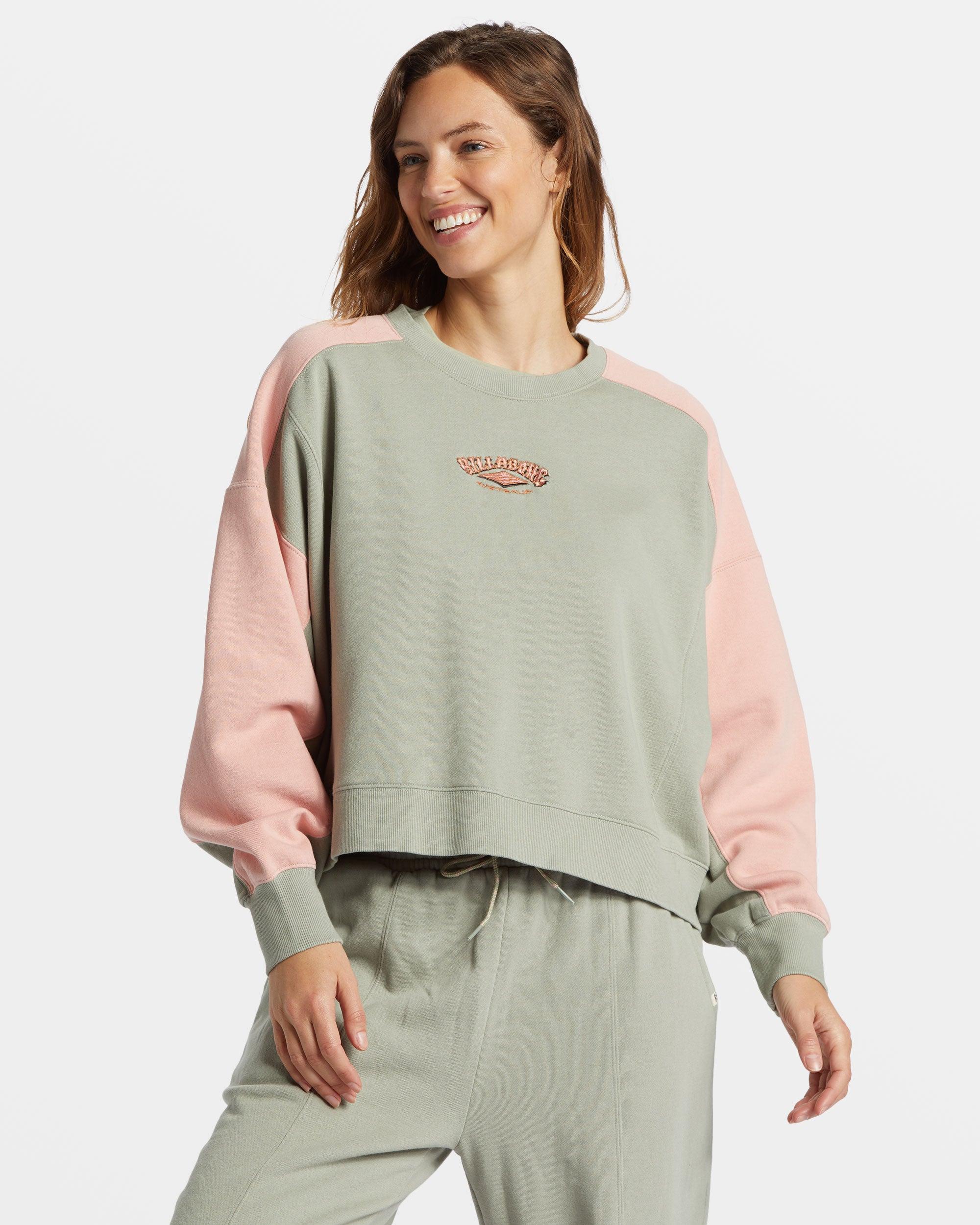 Hike Date Pullover Sweatshirt - Seagrass Female Product Image