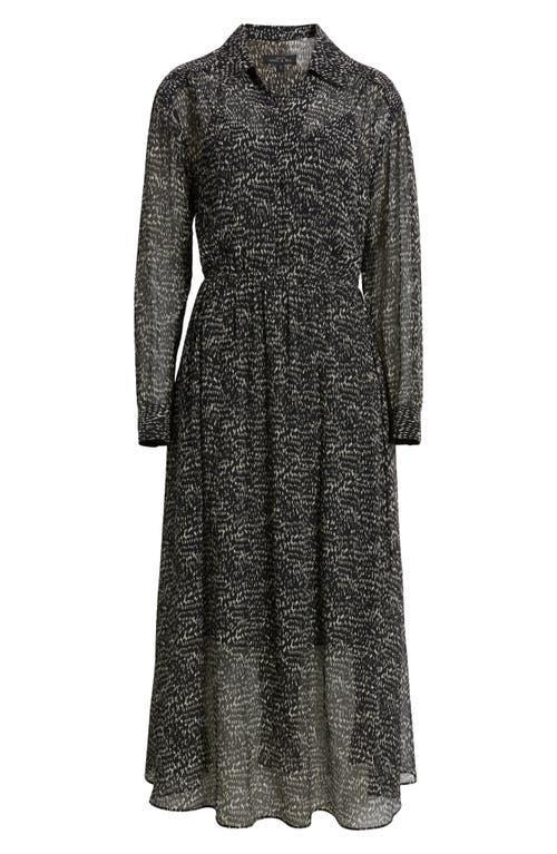 RAG & BONE Emmy Printed Shirtdress In Black Multi Product Image