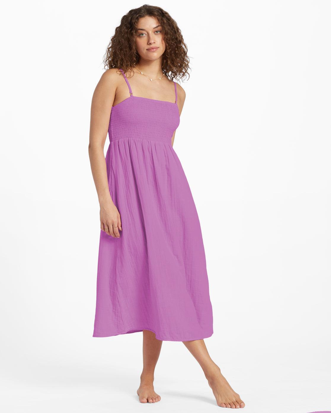 Off The Coast Dress - Lush Lilac Female Product Image