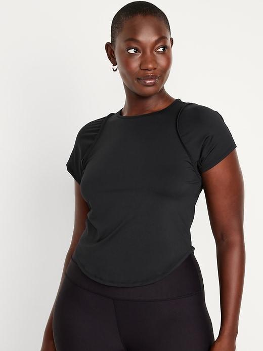 FlowForm Crop Cutout-Back Top Product Image