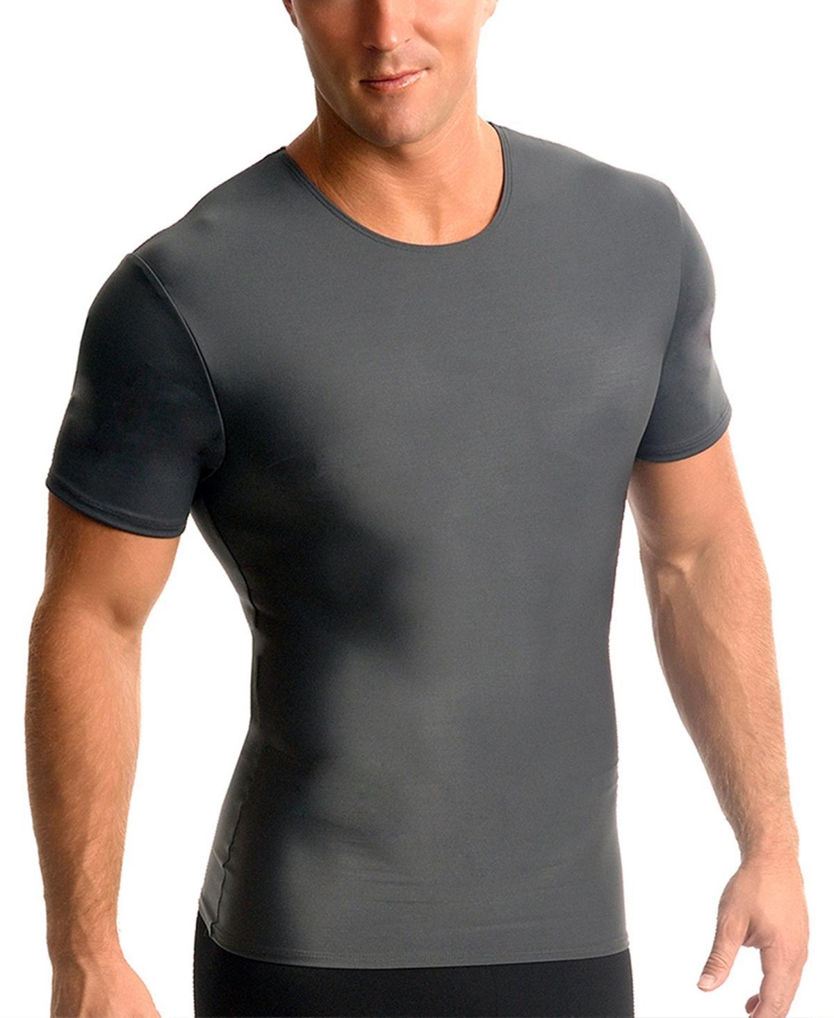 Instaslim Mens Compression Activewear Short Sleeve Crewneck T-shirt Product Image