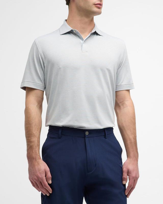 Mens Ambrose Performance Jersey Polo Shirt Product Image