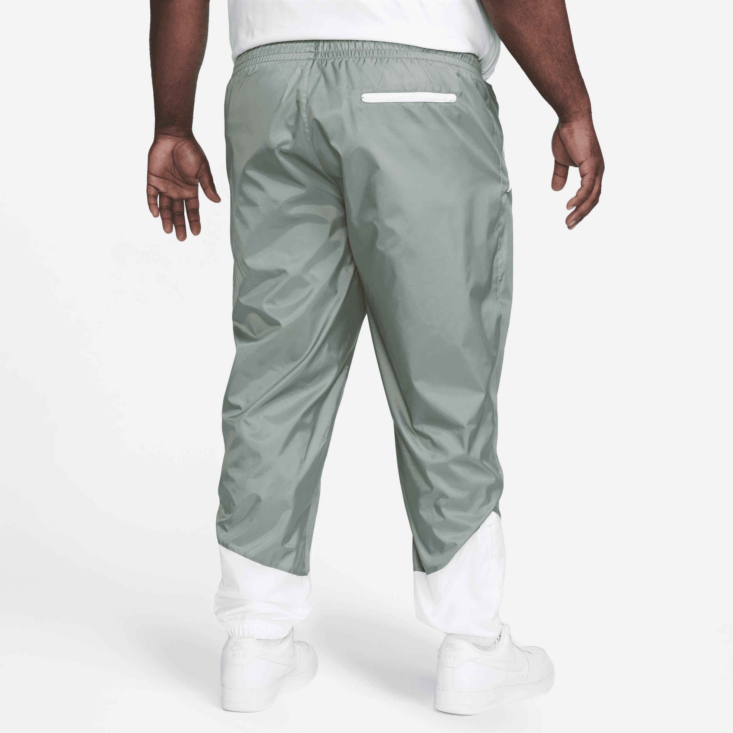 Nike Mens Windrunner Woven Lined Pants - Black/White/Smoke Product Image