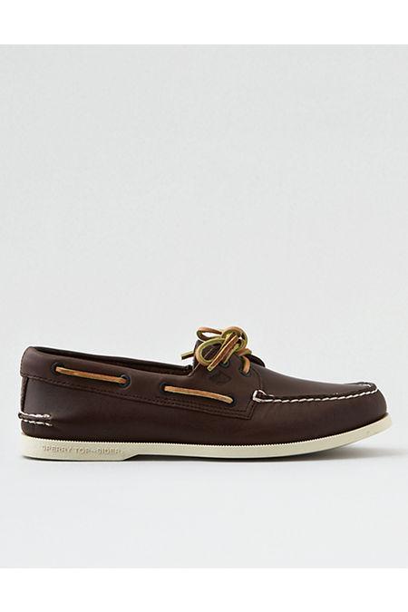 Sperry Mens Authentic Original Boat Shoe Mens Dark Brown 8 Product Image