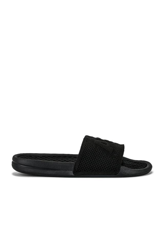 APL: Athletic Propulsion Labs Big Logo Techloom Slide in Black - Black. Size 8 (also in ). Product Image