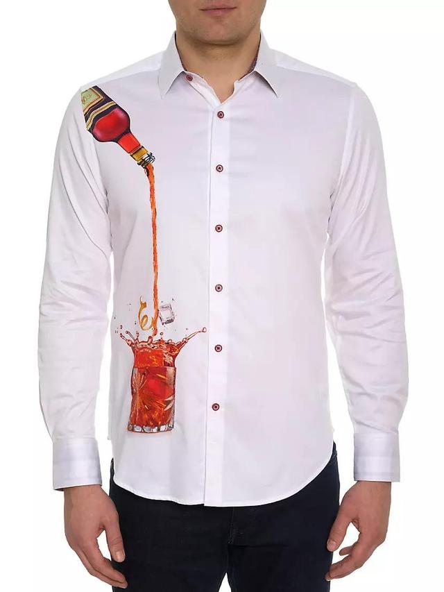 Mens Bevande Printed Shirt Product Image