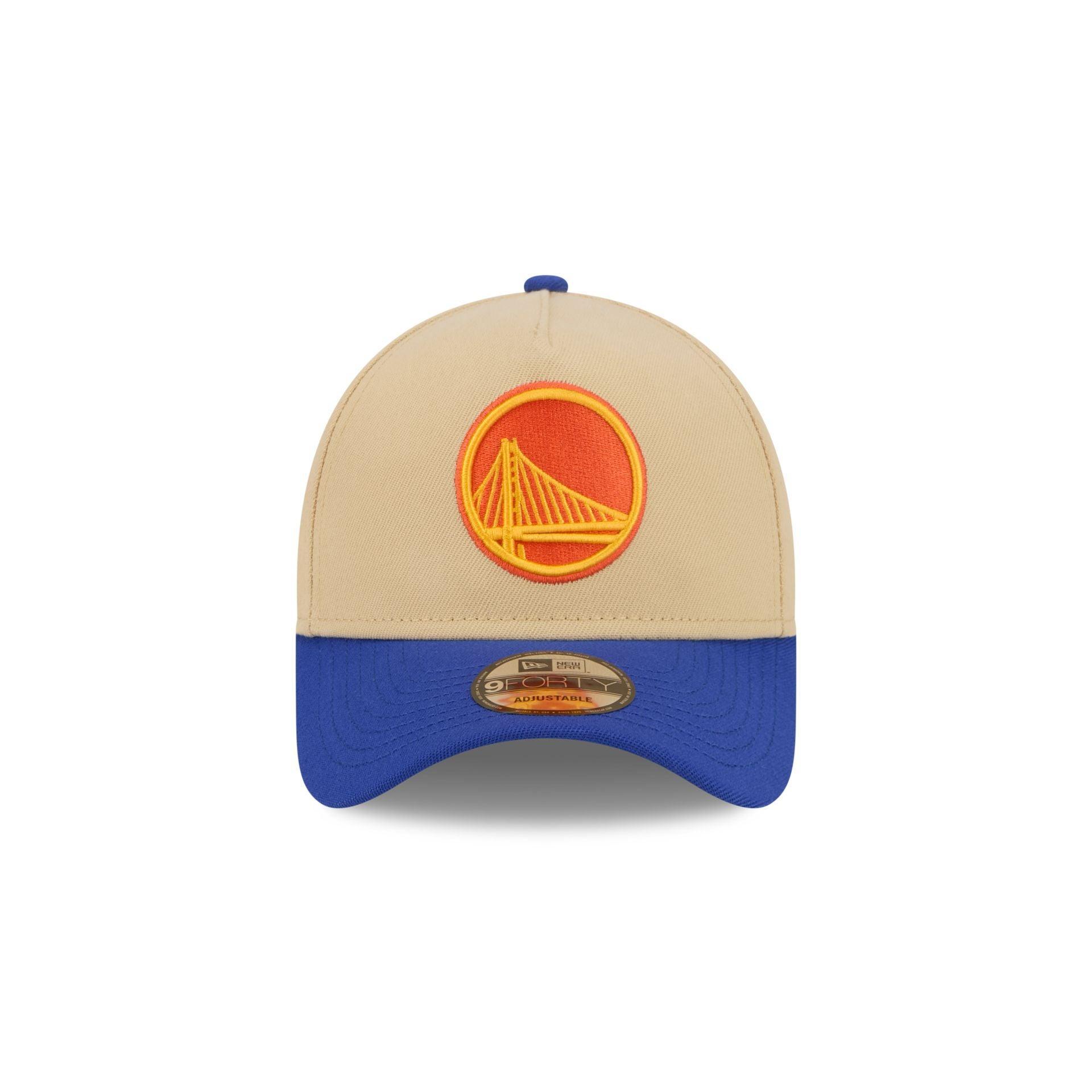 Golden State Warriors City Side Patch 9FORTY A-Frame Snapback Hat Male Product Image