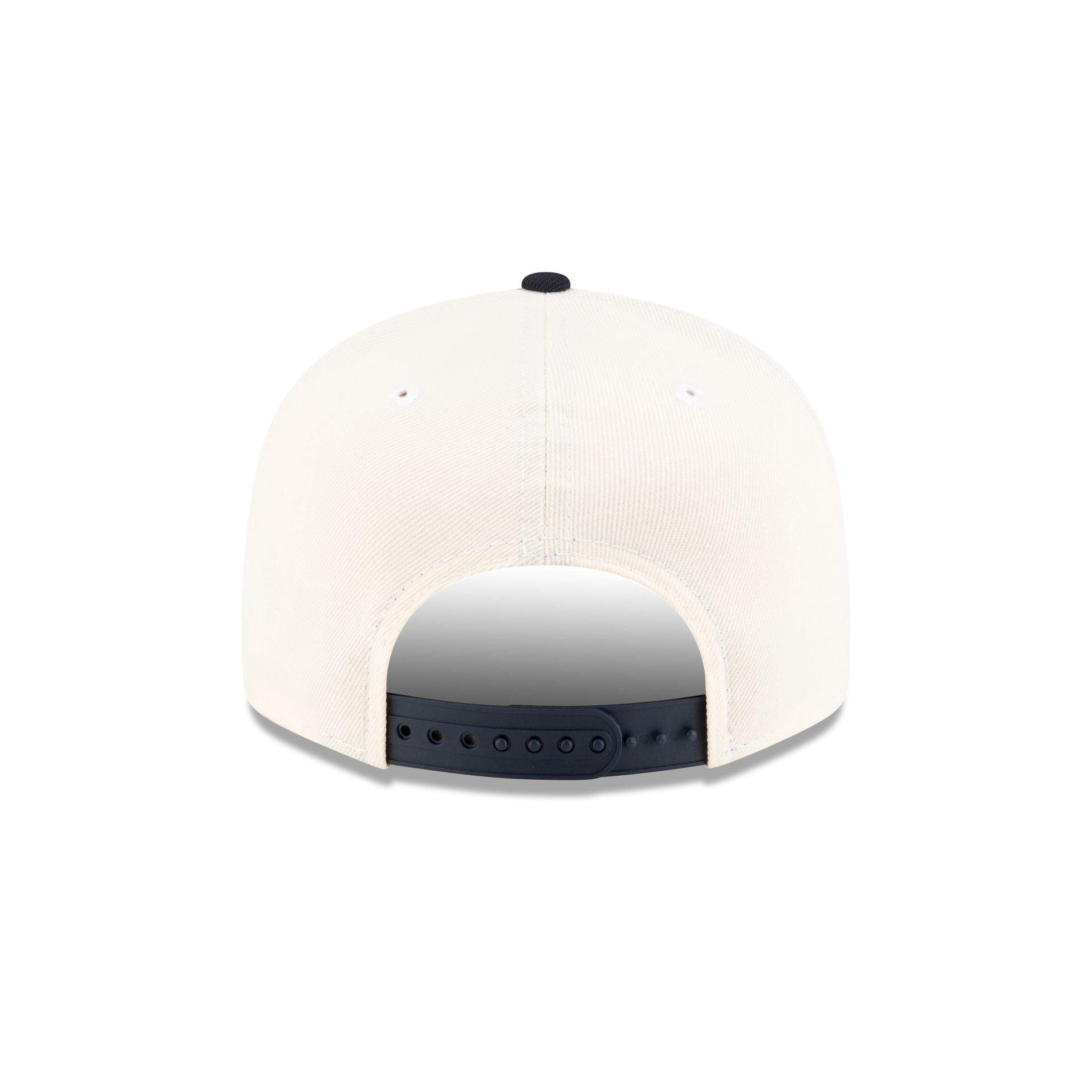 Dream Team Chrome White 9FIFTY Snapback Hat Male Product Image