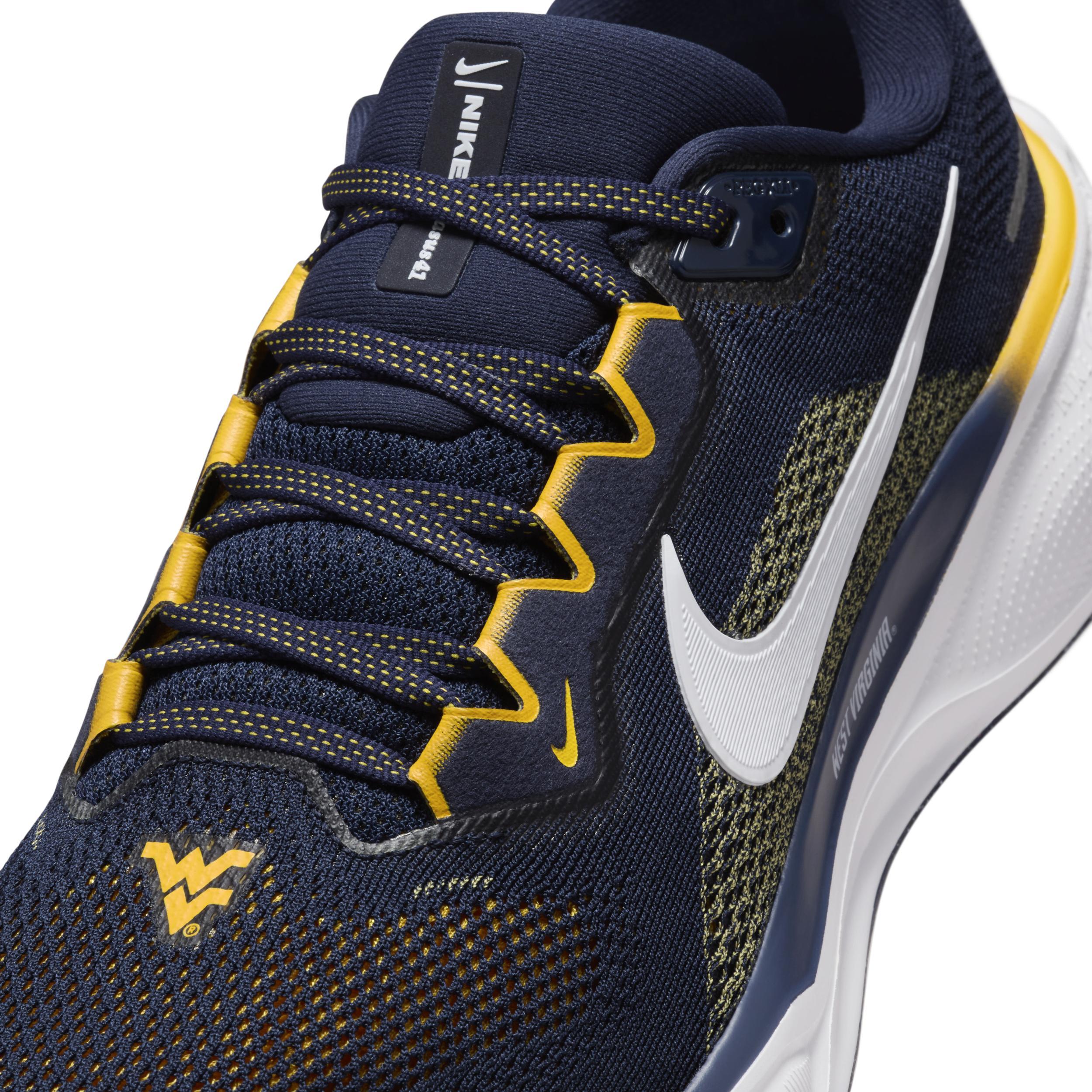 West Virginia Pegasus 41 Nike Mens College Road Running Shoes Product Image