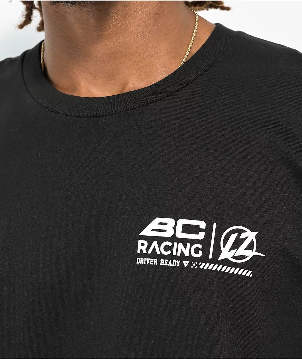 LZMFG Suspension Black T-Shirt Product Image