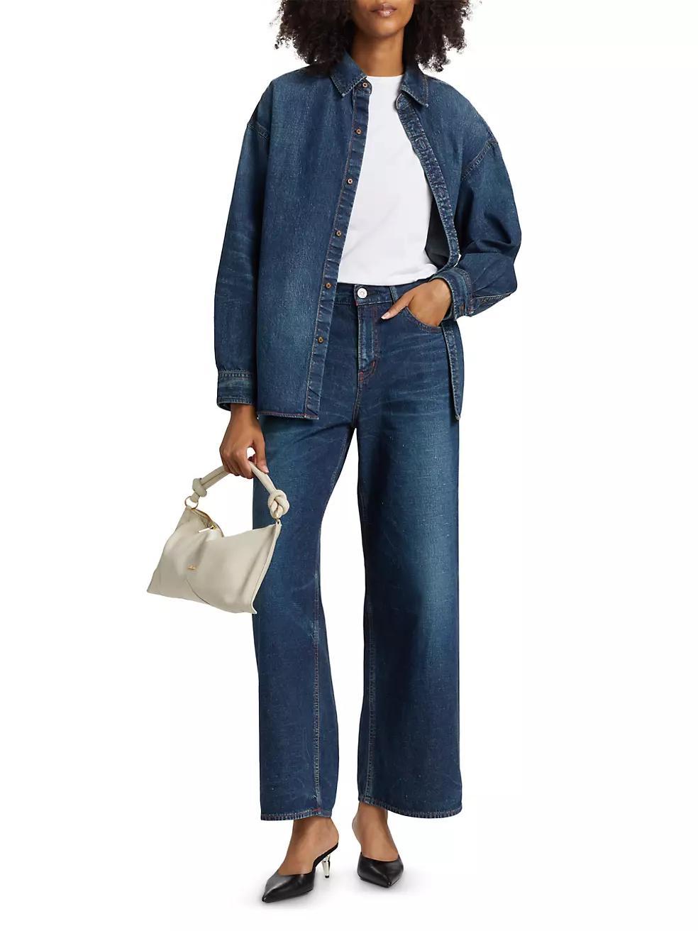 Emporia Oversized Denim Shirt Product Image