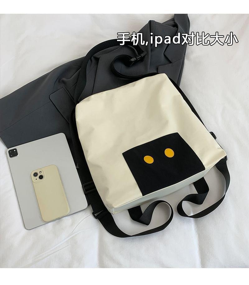 Panel Nylon Tote Bag Product Image