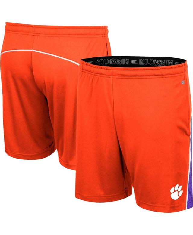 Mens Colosseum Orange Clemson Tigers Laws of Physics Shorts Product Image