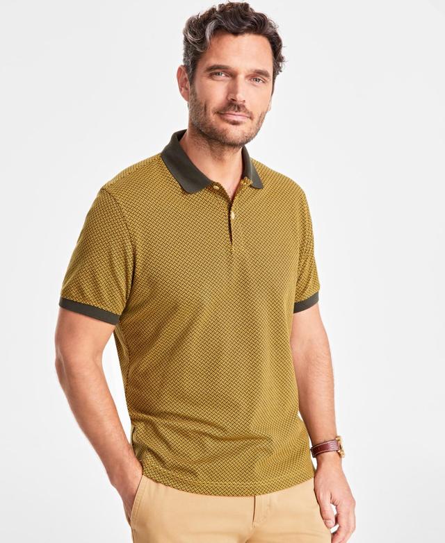 Club Room Mens Signature Contrast Polo, Created for Macys Product Image