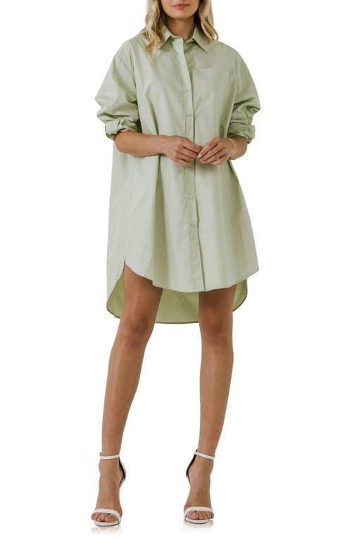 English Factory Classic Collar Shirtdress Product Image